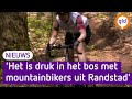 Roep om verbod op mountainbiken in het bos