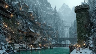 Medieval Fantasy Music | Medieval Village | Medieval Instrumental Music - Cozy Winter Ambience