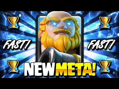 THIS ISN’T FAIR!! NEW META FASTEST ROYAL GIANT CYCLE!! - Clash Royale