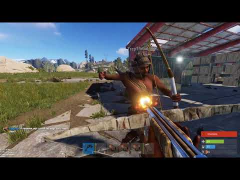 RUST | Fire arrows save the day!
