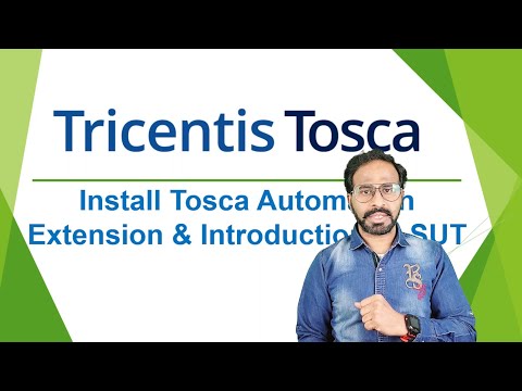 TRICENTIS Tosca 16.0 - Lesson 04 | Install Tosca Automation Extension | Introduction to SUT