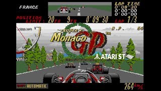 Super Monaco GP - Atari ST (1991)