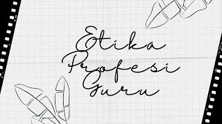 Etika Profesi Guru