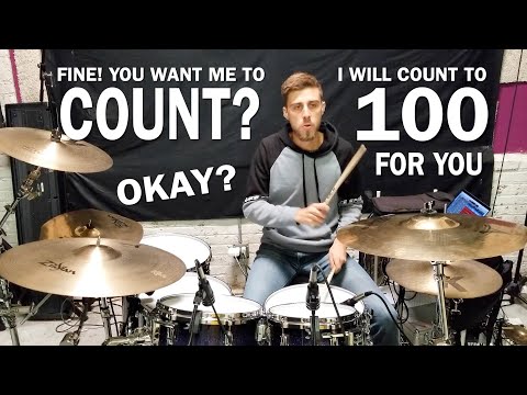 "I CAN COUNT TO 100" - Drums by Eric Kummer