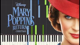 (Underneath The) Lovely London Sky (From Mary Poppins Returns) - Piano Cover Tutorials