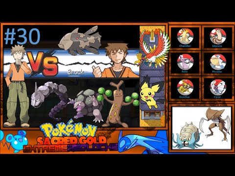 Let's Play Pokemon Sacred Gold Extreme Wedlocke:  Part 30 - Road-Brocked