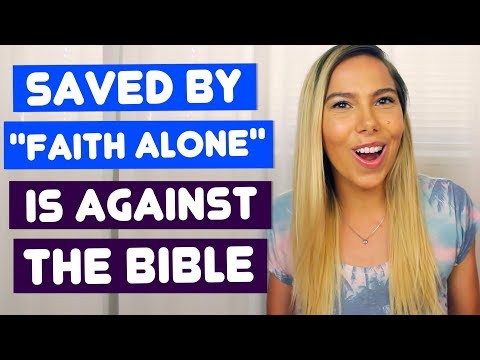 WHY "FAITH ALONE" SALVATION IS WRONG!  (From a Protestant)
