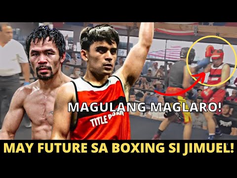 REAL TALK LANG TAYO! Jimuel Pacquiao may Future Talaga sa Boxing! Magulang na Agad mag Laro!