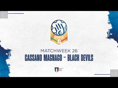 Play Serie A Gold [26^] | CASSANO MAGNAGO - BLACK DEVILS