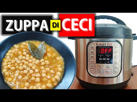 INSTANT POT - Come fare la ZUPPA DI CECI