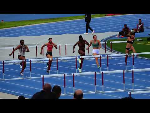Women 100m Hurdles Prelim 2 Tru Fit Athletic Sprint Series #2 2022 Tropical Park, Miami, FL