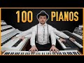 100 PIANOS In 1 SONG Special 1 Million