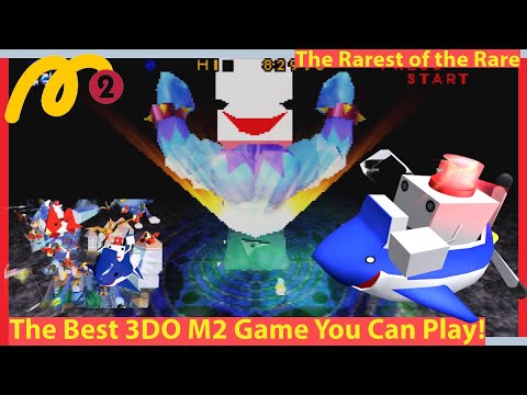 One of the RAREST Games I Own! 3DO M2 w/ Tobe! Polystars