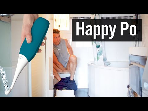 Po-Dusche, kein Klopapier mehr, Happy Po Review