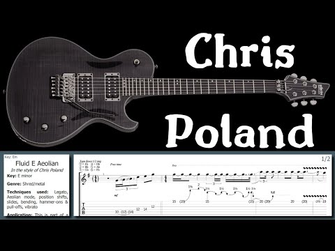 Chris Poland (ex Megadeth) - HOW TO connect modes to pentatonic boxes + NOTE CHOICE analysis
