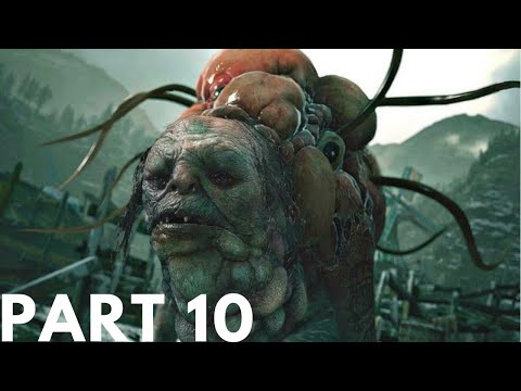 RESIDENT EVIL 8 VILLAGE Walkthrough Gameplay Part 10 SALVATORE MOREAU BOSS Part 1 Playstation 5