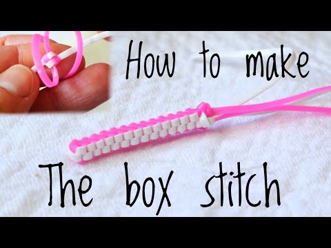 So starten Sie das Box Stitch-Tutorial in weniger als 3 Minuten für Lanyard, Boondogle, Scoubidou...