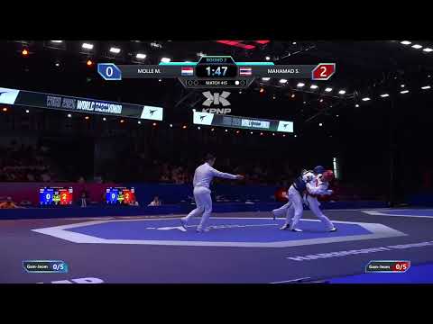 415 Round of 32 Men  58kg NED MOLLE M  THA MAHAMAD S  PGM