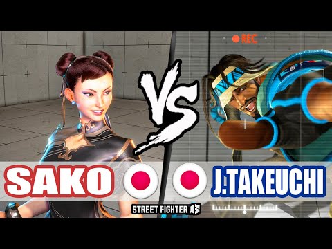SF6 ➤ Sako (Chun-Li) VS John Takeuchi (Rashid)【Street Fighter 6】
