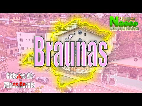 Braúnas, MG - História, referências geográficas, econômicas e sociais.