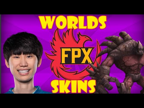 FPX WORLDS SKINS ANNOUNCED - FUNPLUS PHOENIX 2019 WORLD CHAMPIONSHIP SKINS - LEAGUE OF LEGENDS