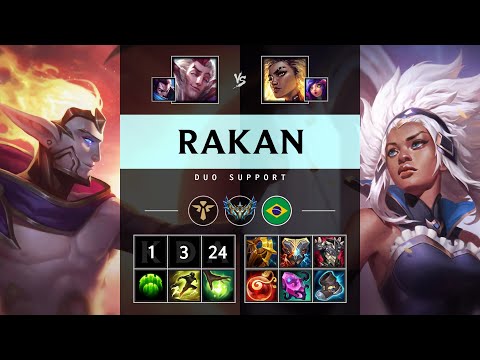 Rakan Support vs Rell - BR Challenger Patch 25.06