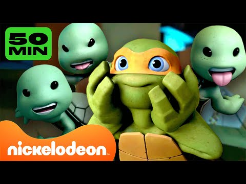 TMNT: Las Tortugas Ninja | ¡50 minutos de los momentos más LINDOS de las Tortugas Ninja!  🥹