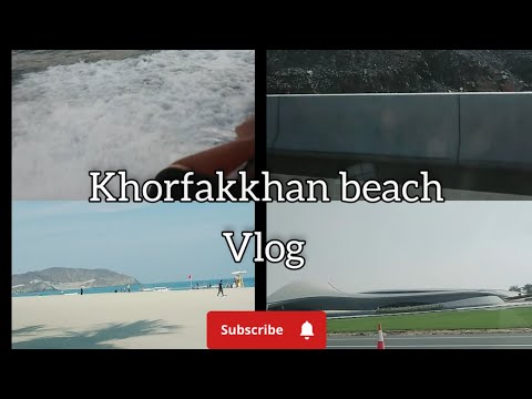 khorfakkan beach Vlog @ShadhaSharbudeen