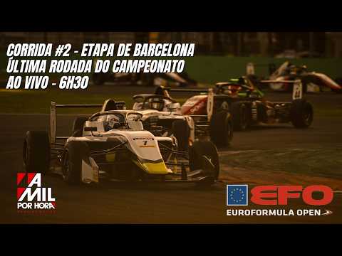🟣EUROFORMULA OPEN 2026 | ETAPA DE BARCELONA - 2ª CORRIDA | AO VIVO E COM IMAGENS [PT-BR]