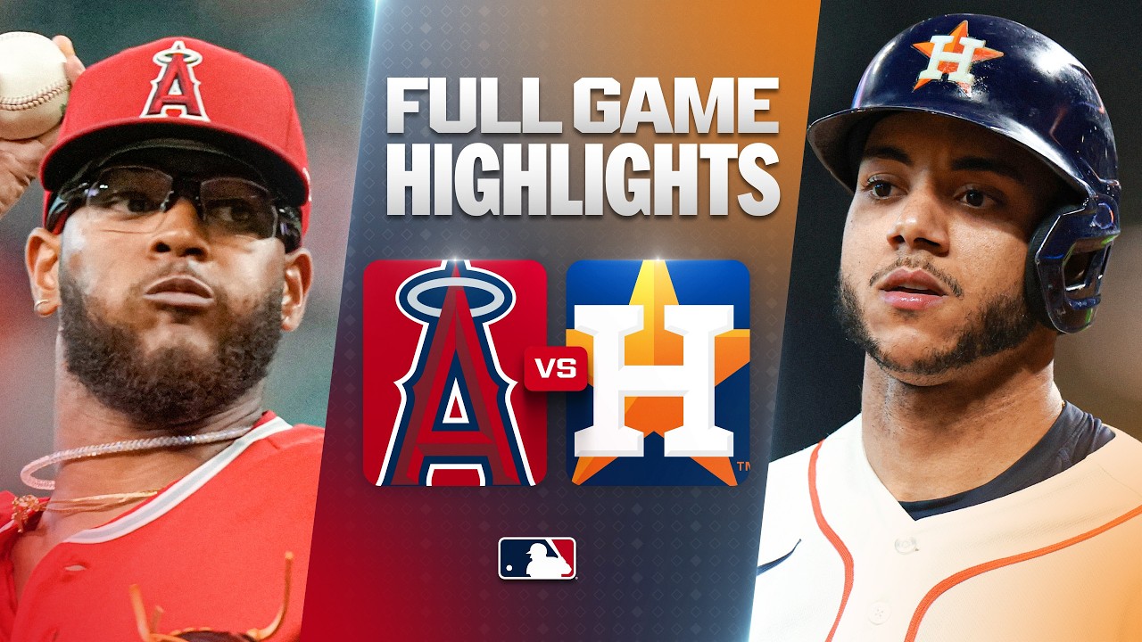 8월20일 LA에인절스 휴스턴 MLB 하이라이트