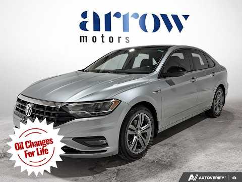 2019 Volkswagen Jetta Highline Auto in Gray for sale at Arrow Motors in Aylmer, ON