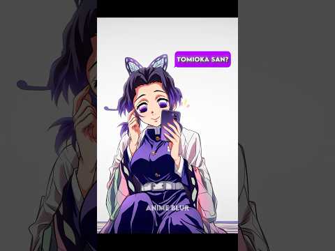 Shinobu really love bothering Tomioka 💜🤭 #shinobukocho