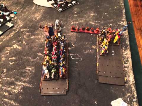 441 Bretonnia vs Ogres Warhammer Fantasy 8th ed. Battle Report