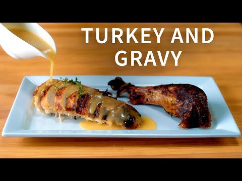 How to Roast A Turkey in the Oven | How to Make Gravy...