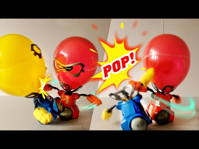 Robo Kombat Édition Entraînement - Jeu De Ballons à éclater Avec Poings - Robot Interactif LED Pour Enfants 5 Ans Et + | YCOO
