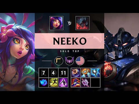 Neeko Top vs Aatrox - NA Master Patch 25.07