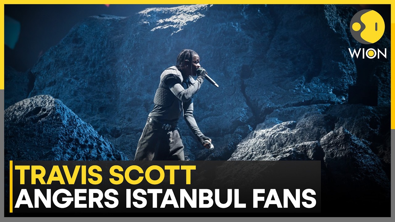 Travis Scott Booed In Istanbul After Cutting Concert Short | WION News