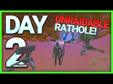 Claiming The UNTOUCHABLE RATHOLE and DEFENDING Against Enemies | Solo MESA 2Man Ark PVP