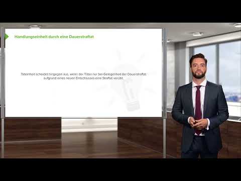 Strafrecht I Konkurrenz: Grundlagen, Handlungseinheit & -mehrheit I RA Dr. jur. Dennis Federico Otte