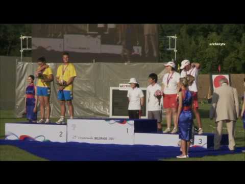 Summer Universiade 2009 - Belgrade - Team Mixed Podium