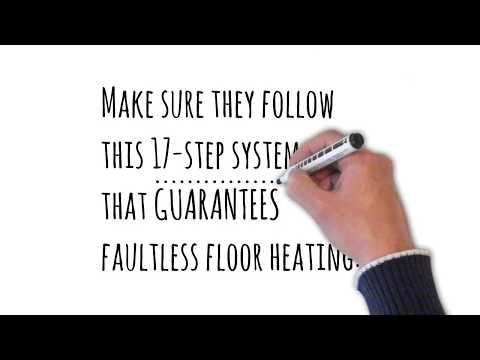 Floor Heating Perth – Installing Hydronic Floor Heating – 5 costly mistakes to avoid