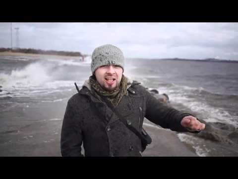 Vētra Rīgā uz mola 2012.g 25.martā / Storm on Riga breakwater 2012