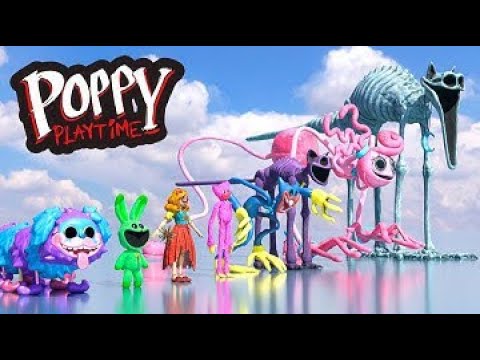 GH'STORE OPEN Poppy Playtime HEIGHT & SIZE COMPARISON | CHAPTER 1, 2, 3