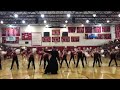 Priest shows off his dance moves at high school pep rally