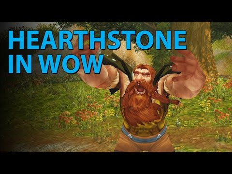 Hearthstone in WoW (WoW Machinima)