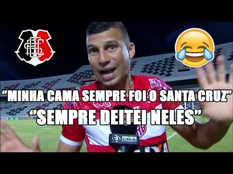 Neto Baiano dispara: "Minha cama sempre foi o Santa Cruz! Sempre deitei neles!" SANTA CRUZ 2 X 1 CRB