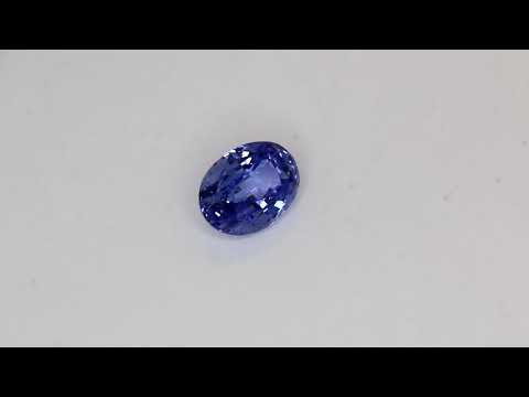Zaffiro Blu taglio ovale, 3.18 ct Video