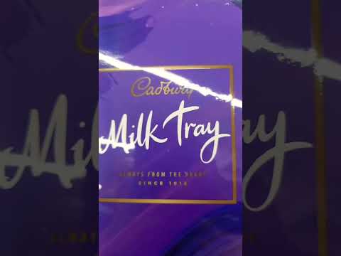cadbury milk tray chocolate #shorts