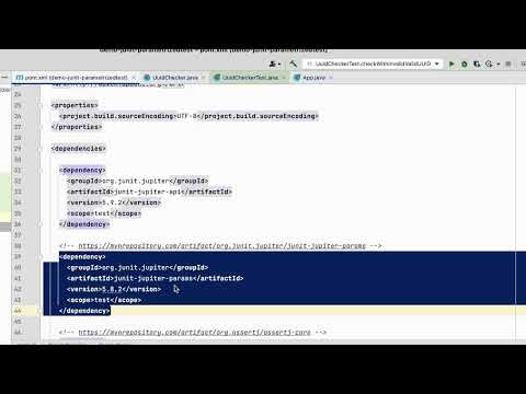 Parameterized Tests in Junit 5