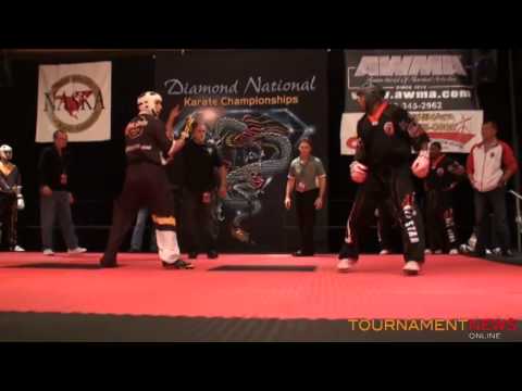 Team Full Circle Black vs USA All Stars Round 2 Men's Team Fighting at Diamond Nationals 2011